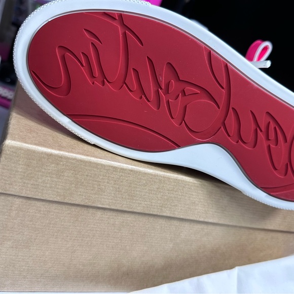 Christian Louboutin Kids Pink Sneakers - Picture 4 of 8